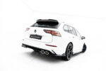 Maxton rear side splitters V.1 for Volkswagen Golf R Variant Mk8 / Mk8 Facelift