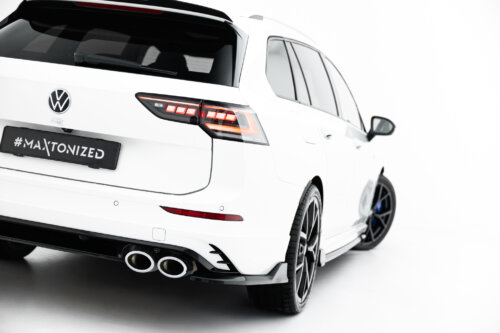 Maxton rear side splitters V.1 for Volkswagen Golf R Variant Mk8 / Mk8 Facelift