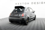 Maxton rear side splitters V.2 for Abarth 500 Mk1