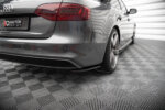 Maxton rear side splitters V.2 for Audi A4 S-Line Avant B8 Facelift