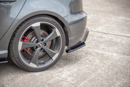 Maxton rear side splitters V.2 for Audi RS3 8V Sportback