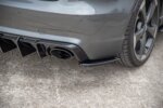 Maxton rear side splitters V.2 for Audi RS3 8V Sportback