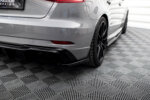 Maxton rear side splitters V.2 for Audi RS3 8V Sportback Facelift