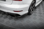 Maxton rear side splitters V.2 for Audi RS3 Sedan 8V Facelift