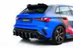 Maxton rear side splitters V.2 for Audi RS3 Sportback 8Y Facelift