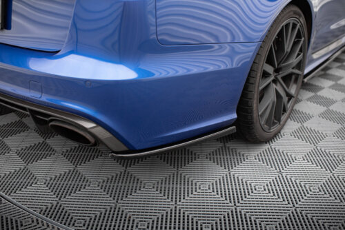 Maxton rear side splitters V.2 for Audi RS6 C7 / C7 Facelift