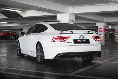 Maxton rear side splitters V.2 for Audi RS7 C7