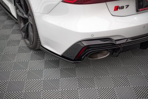 Maxton rear side splitters V.2 for Audi RS7 C8