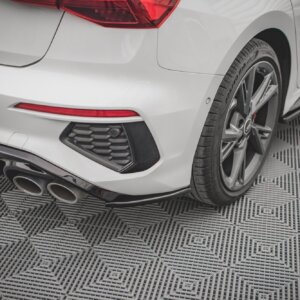 Maxton stražnji bočni difuzori V.2 za Audi S3 / A3 S-Line Sportback 8Y