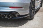 Maxton rear side splitters V.2 for Audi S3 Sedan 8V Facelift