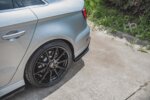 Maxton rear side splitters V.2 for Audi S3 Sedan 8V Facelift
