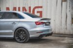 Maxton rear side splitters V.2 for Audi S3 Sedan 8V Facelift