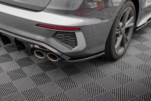 Maxton rear side splitters V.2 for Audi S3 Sedan 8Y
