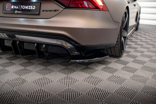 Maxton rear side splitters V.2 for Audi e-Tron GT / RS GT Mk1