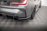 Maxton rear side splitters V.2 for BMW M3 Sedan / Touring G80 / G81