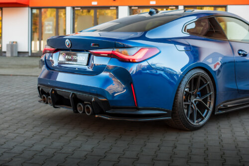 Maxton rear side splitters V.2 for BMW M4 G82 / G82 Facelift