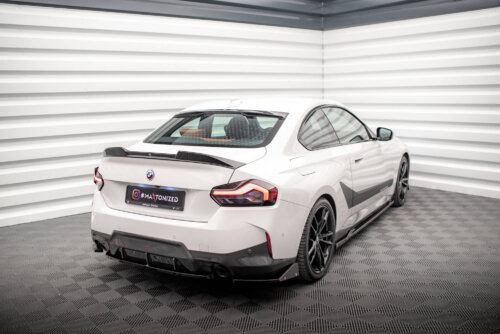 Maxton rear side splitters V.2 + loputice for BMW 2 Coupe M-Pack G42