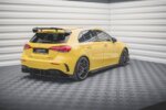 Maxton rear side splitters V.2 + loputice for Mercedes-AMG A 45 S Aero Pack W177