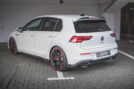 Maxton stražnji bočni difuzori V.2 + zaklopke za Volkswagen Golf GTI / GTE Mk8