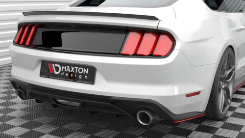 Maxton rear side splitters V.2 for Ford Mustang GT Mk6 Facelift