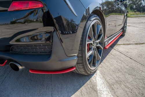 Maxton rear side splitters V.2 for Hyundai I30 N Mk3 Hatchback