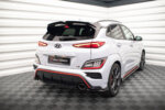 Maxton rear side splitters V.2 for Hyundai Kona N Mk1