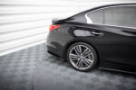 Maxton rear side splitters V.2 for Infiniti Q50 S Mk1