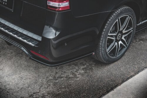Maxton rear side splitters V.2 for Mercedes-Benz V-Class AMG-Line W447 Facelift