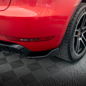 Maxton rear side splitters V.2 for Porsche Macan GTS / Sport Design Mk1 Facelift