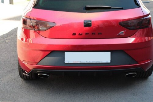 Maxton rear side splitters V.2 for Seat Leon Cupra Mk3 FL Hatchback