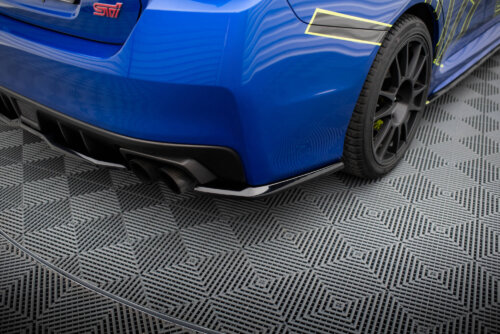 Maxton rear side splitters V.2 for Subaru WRX STI Mk1