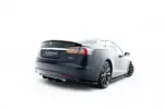 Maxton rear side splitters V.2 for Tesla Model S Mk1