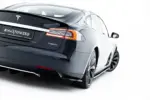 Maxton rear side splitters V.2 for Tesla Model S Mk1
