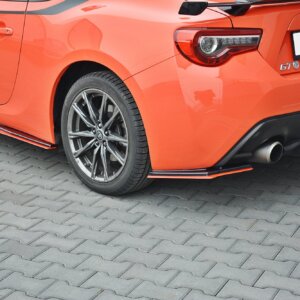 Maxton stražnji bočni difuzori V.2 za Toyota GT86 Facelift