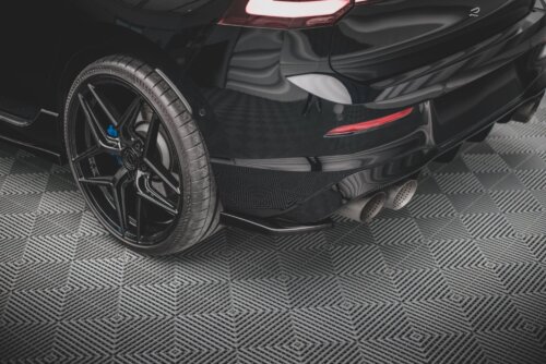 Maxton rear side splitters V.2 for Volkswagen Golf R Hatchback Mk8