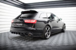 Maxton rear side splitters V.3 for Audi A6 Avant / Sedan C7
