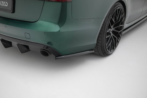 Maxton rear side splitters V.3 for Audi A6 S-line Avant C7