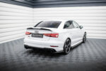 Maxton rear side splitters V.3 for Audi RS3 Sedan 8V Facelift