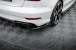 Maxton rear side splitters V.3 for Audi RS3 Sedan 8V Facelift