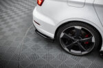 Maxton rear side splitters V.3 for Audi RS3 Sedan 8V Facelift
