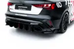 Maxton rear side splitters V.3 for Audi RS3 Sedan 8Y Facelift