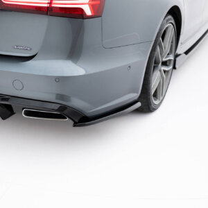 Maxton rear side splitters V.3 for Audi S6 / A6 S-Line / A6 C7 FL