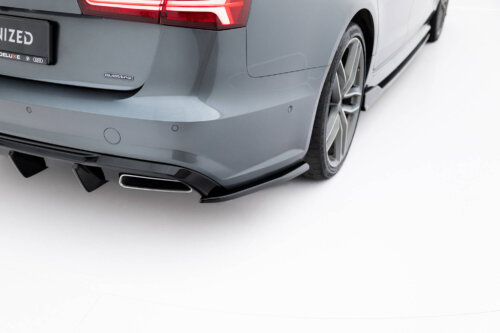 Maxton rear side splitters V.3 for Audi S6 / A6 S-Line / A6 C7 FL