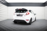 Maxton Rear Side Splitters V.3 + Flaps Ford Fiesta ST Mk7 Facelift