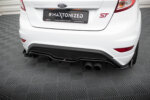 Maxton Rear Side Splitters V.3 + Flaps Ford Fiesta ST Mk7 Facelift
