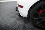 Maxton Rear Side Splitters V.3 + Flaps Ford Fiesta ST Mk7 Facelift