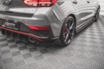 Maxton rear side splitters V.3 for Hyundai I30 N Hatchback Mk3 Facelift