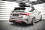 Maxton rear side splitters V.3 for Skoda Octavia RS Mk4