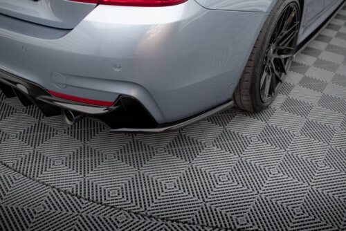 Maxton rear side splitters V.4 for BMW 4 Coupe M-Pack F32