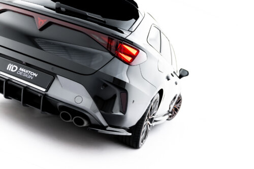 Maxton rear side splitters V.4 for Cupra Leon ST Mk1 Facelift